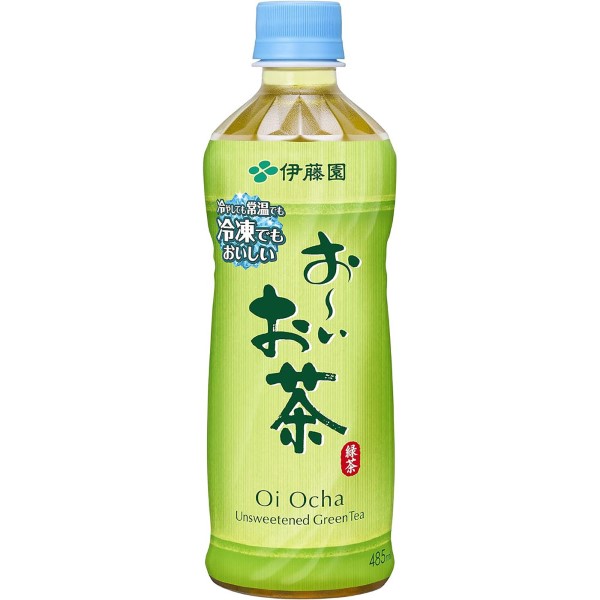 伊藤園 お～いお茶 緑茶 PET 485ml （冷凍兼用ボトル）×24本(1ケース)　【送料無料】