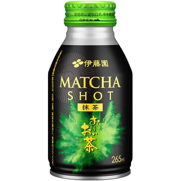 伊藤園　お～いお茶 MATCHA SHOT ボトル缶 265ml×24本　【送料無料】